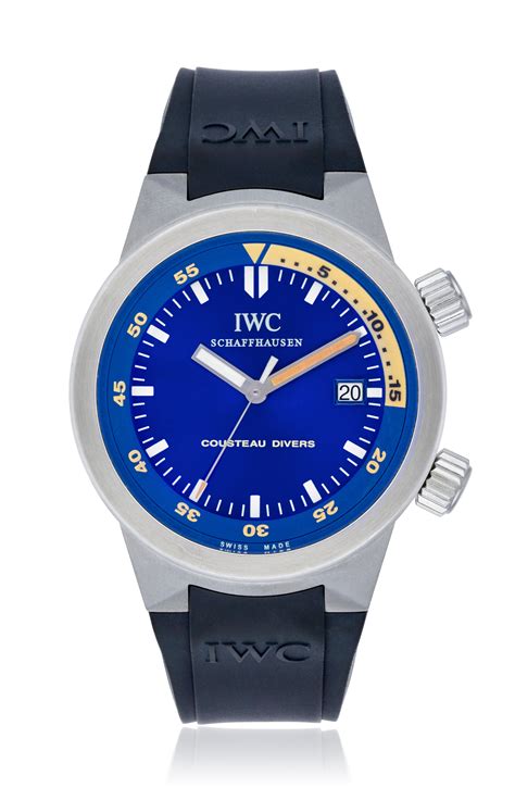 iwc diving watch|iwc jacques cousteau divers watch.